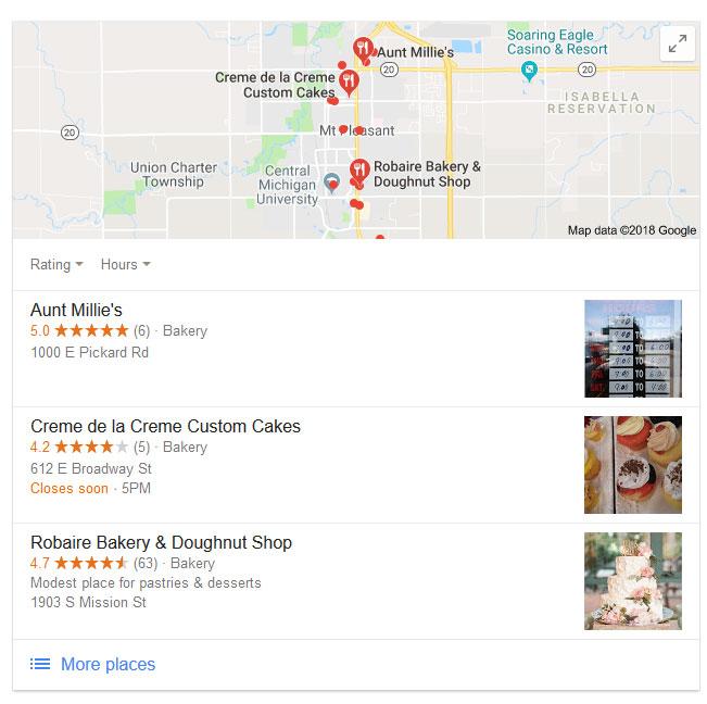 google local results